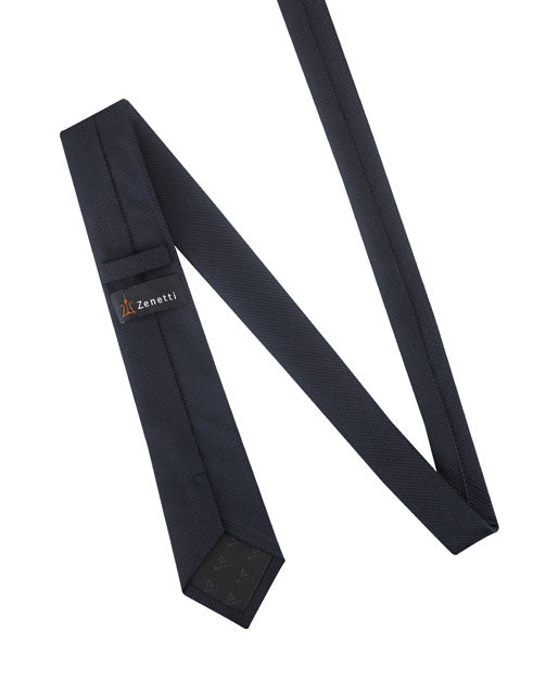 Zenetti Tie & Hank Set - ZTH120 (Navy)