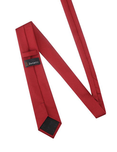 Zenetti Tie & Hank Set - ZTH120 (Red)