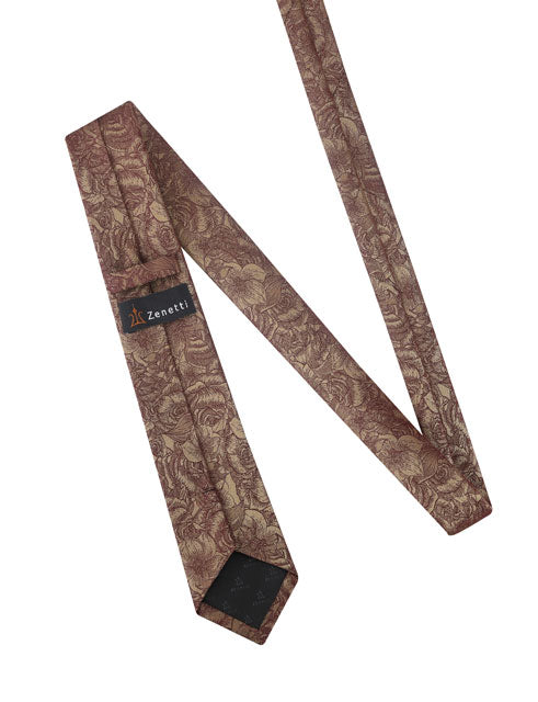 Zenetti Tie & Hank Set - ZTH121 (Gold)