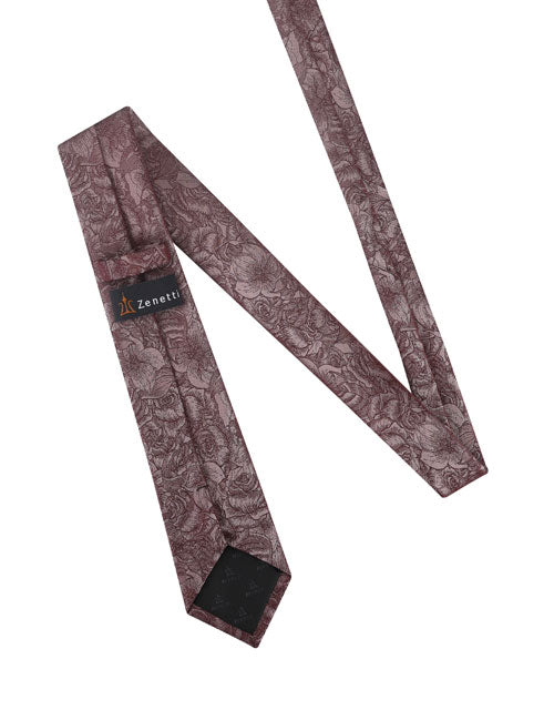 Zenetti Tie & Hank Set - ZTH121 (Blush)