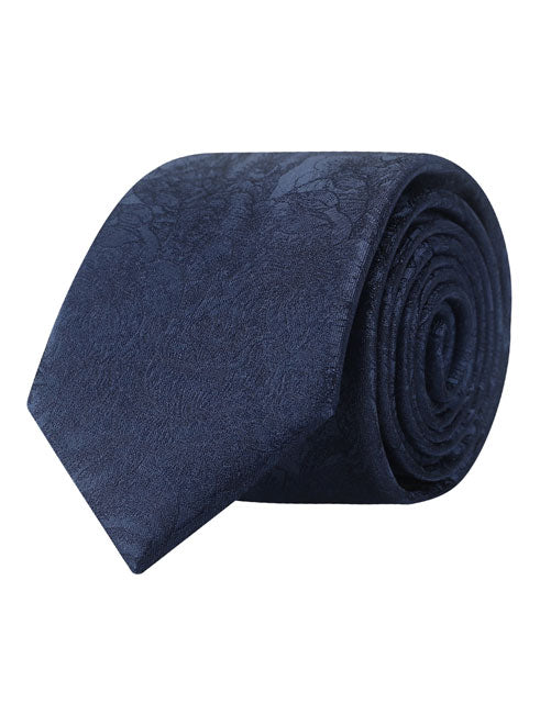 Zenetti Tie & Hank Set - ZTH121 (Navy)