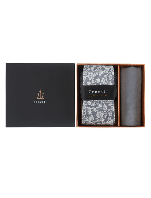 Zenetti Tie & Hank Set - ZTH122 (Blue)