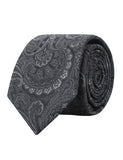 Zenetti Tie & Hank Set - ZTH123 (Charcoal)